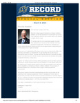 The Record - Mens Basketball NEC Champions.pdf by Merrimack College