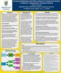 Housing Challenges and Policy Gaps for Immigrant Families in Boston: A Systematic Literature Review by Zahra Ahmadi