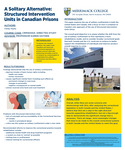 A Solitary Alternative: Structured Intervention Units in Canadian Prisons by Hayley Chang