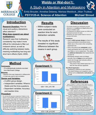 "Waldo or Wal-don't: A Study in Attention and Multitasking" by Jillian ...