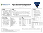 How to Physically Train to be a Member of a Law Enforcement Agency/Department by Ethan Herman