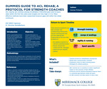 Dummies Guide To ACL Rehab: A Protocol for Strength Coaches