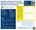 Relations between Weekend Bedtime Consistency and Sleep Duration in Preschoolers