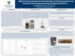 Method Improvements for the Detection of Pharmaceutical and Personal Care Products Along the Merrimack River