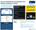 Secure Multiparty Computation for Genetic Disease Testing
