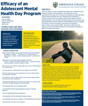 Efficacy of an Adolescent Mental Health's Day Program