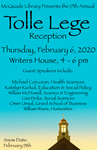 2020 Tolle Lege Reception Poster